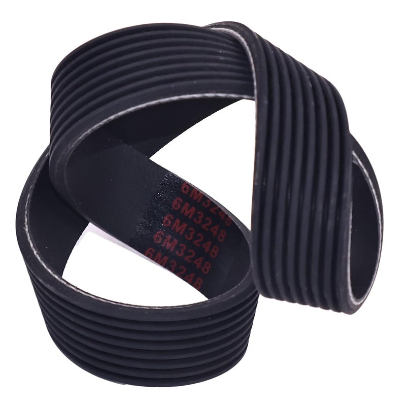 SUKATC 319256 284711 Multi-Wedge EPDM Polyester Belt 8PJ402 Compatible with Proform Power 995i Health Rider Freemotion Treadmill Drive Belt - Image 4